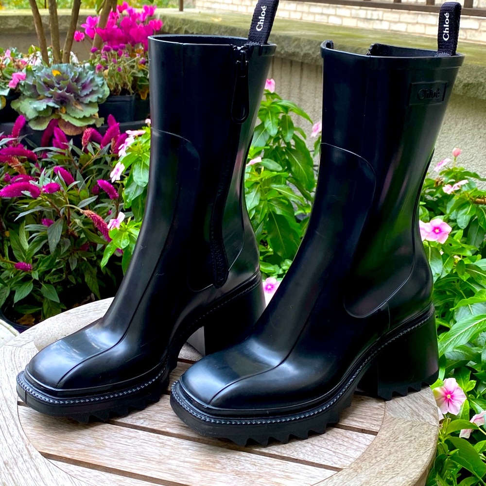 Chloe rain boots
